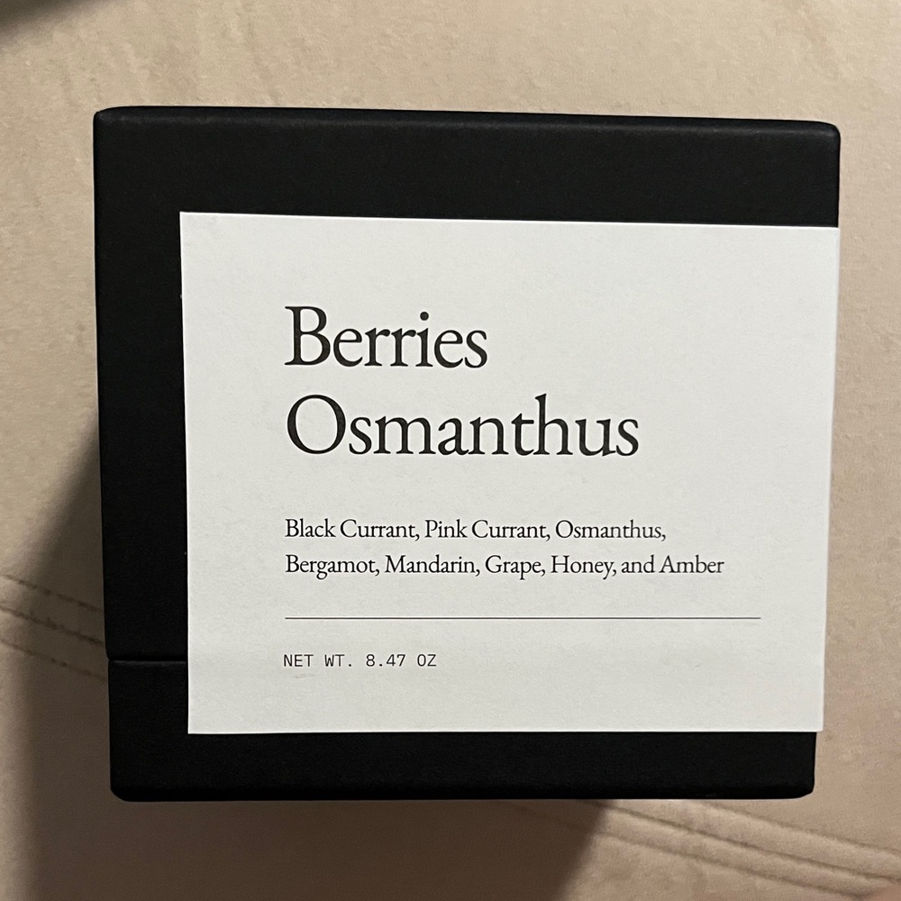 Italic Berries Osmanthus Candle 8.47 oz